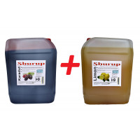 Shurup Konsantre Meyve Aromalı İçecek 2 'Li Karadut + Limon 5,7 kg 1+9 Shurup Konsantre Meyve Aromalı İçecek 2 'Li Karadut + Limon 5,7 kg 1+9